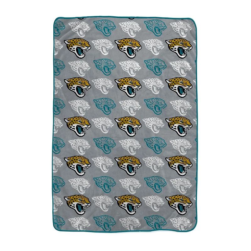Pegasus Jacksonville Jaguars 66" x 95" Oversized Logo Roll Ultra Cozy Blanket