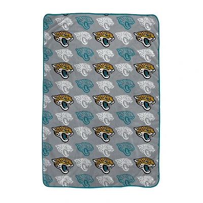 Pegasus Jacksonville Jaguars 66" x 95" Oversized Logo Roll Ultra Cozy Blanket