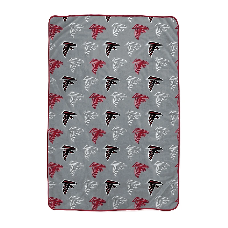 Pegasus Atlanta Falcons 66" x 95" Oversized Logo Roll Ultra Cozy Blanket