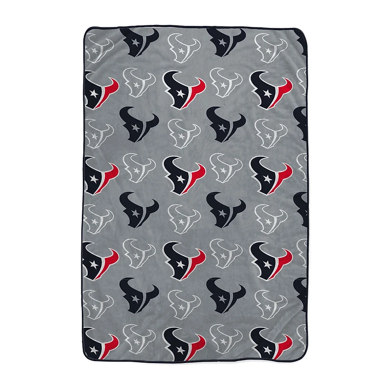 Pegasus Houston Texans 66" x 95" Oversized Logo Roll Ultra Cozy Blanket