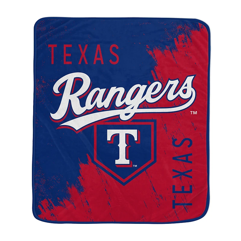 Pegasus Texas Rangers 50" x 60" Painted Plate Ultra Soft Blanket