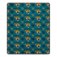 Pegasus Jacksonville Jaguars 50" x 60" Repeat Big Logo Wordmark Ultra Soft Blanket
