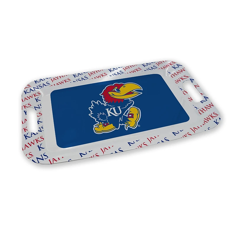 Pegasus Kansas Jayhawks 11" x 17" Repeat Logo Party Tray