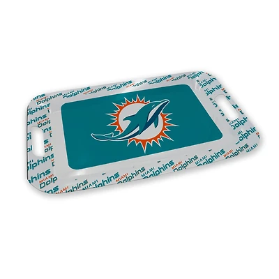 Pegasus Miami Dolphins 11" x 17" Repeat Logo Party Tray