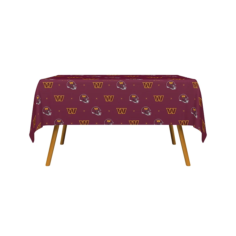 Pegasus Washington Commanders 54" x 100" Repeat Logo Table Cover Roll