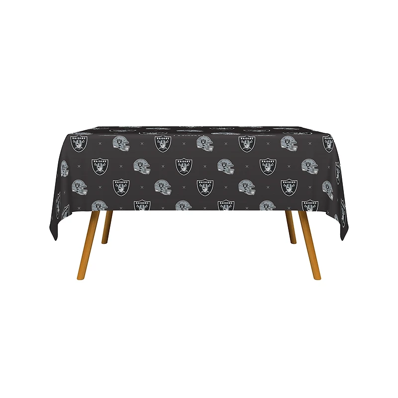 Pegasus Las Vegas Raiders 54" x 100" Repeat Logo Table Cover Roll
