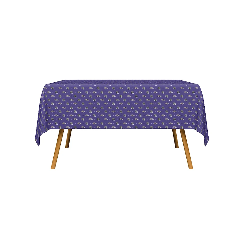 Pegasus Baltimore Ravens 54" x 100" Repeat Logo Table Cover Roll