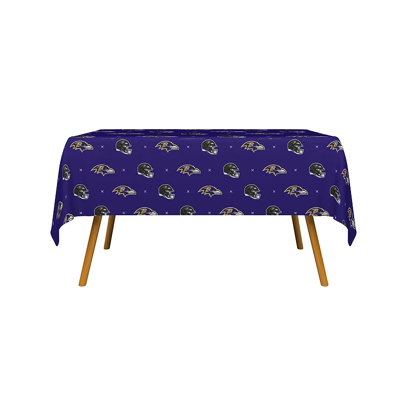 Pegasus Baltimore Ravens 54" x 100" Repeat Logo Table Cover Roll