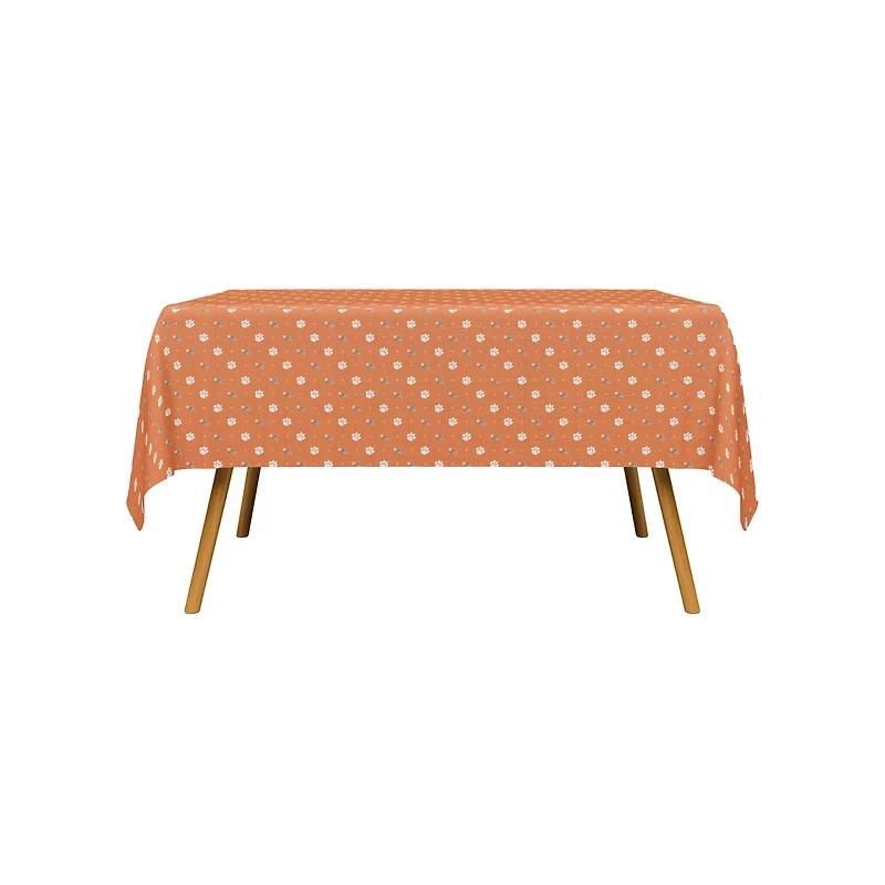 Pegasus Clemson Tigers 54" x 100" Repeat Logo Table Cover Roll