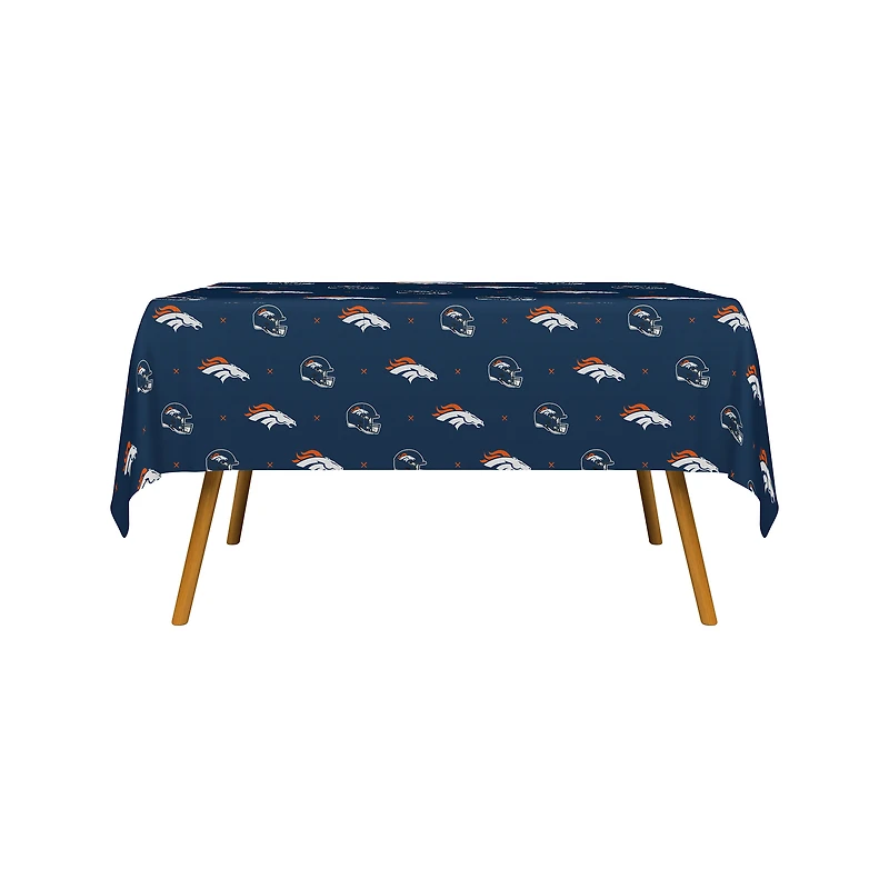 Pegasus Denver Broncos 54" x 100" Repeat Logo Table Cover Roll