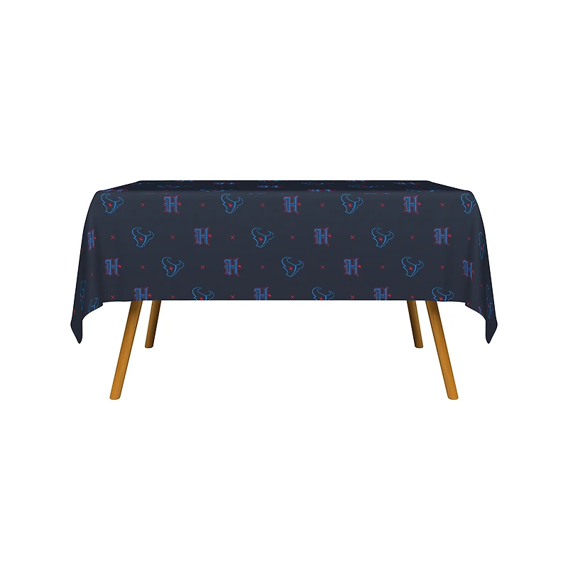 Pegasus Houston Texans 54" x 100" Repeat Logo Table Cover Roll