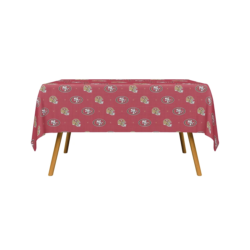 Pegasus San Francisco 49ers 54" x 100" Repeat Logo Table Cover Roll