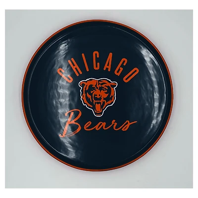 Pegasus Chicago Bears 14" Script Logo Round Serving Tray