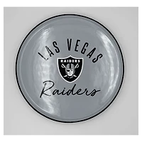 Pegasus Las Vegas Raiders 14" Script Logo Round Serving Tray