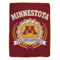 Pegasus Minnesota Golden Gophers 50" x 60" University Crest Ultra Soft Blanket