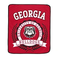 Pegasus Georgia Bulldogs 50" x 60" University Crest Ultra Soft Blanket