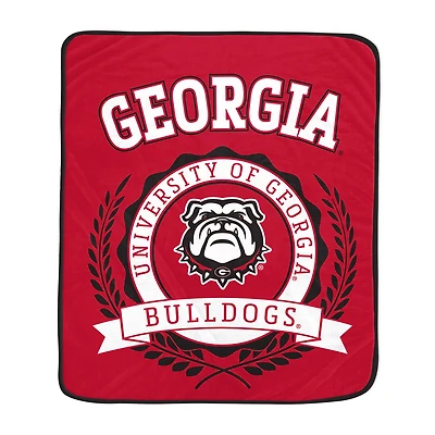 Pegasus Georgia Bulldogs 50" x 60" University Crest Ultra Soft Blanket