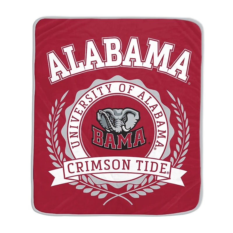 Pegasus Alabama Crimson Tide 50" x 60" University Crest Ultra Soft Blanket