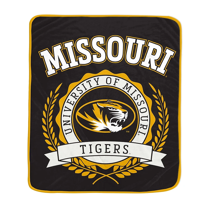 Pegasus Missouri Tigers 50" x 60" University Crest Ultra Soft Blanket
