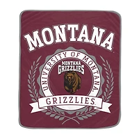 Pegasus Montana Grizzlies 50" x 60" University Crest Ultra Soft Blanket