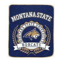 Pegasus Montana State Bobcats 50" x 60" University Crest Ultra Soft Blanket