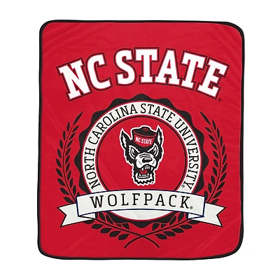 Pegasus NC State Wolfpack 50" x 60" University Crest Ultra Soft Blanket