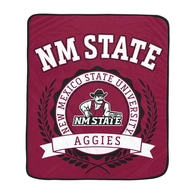 Pegasus New Mexico State Aggies 50" x 60" University Crest Ultra Soft Blanket