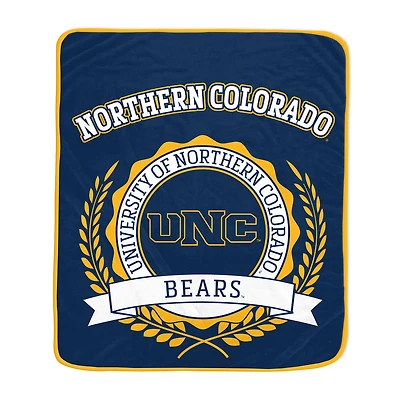Pegasus Northern Colorado Bears 50" x 60" University Crest Ultra Soft Blanket