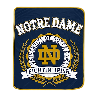 Pegasus Notre Dame Fighting Irish 50" x 60" University Crest Ultra Soft Blanket
