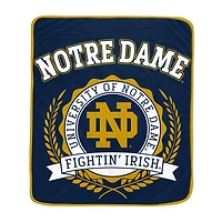 Pegasus Notre Dame Fighting Irish 50" x 60" University Crest Ultra Soft Blanket