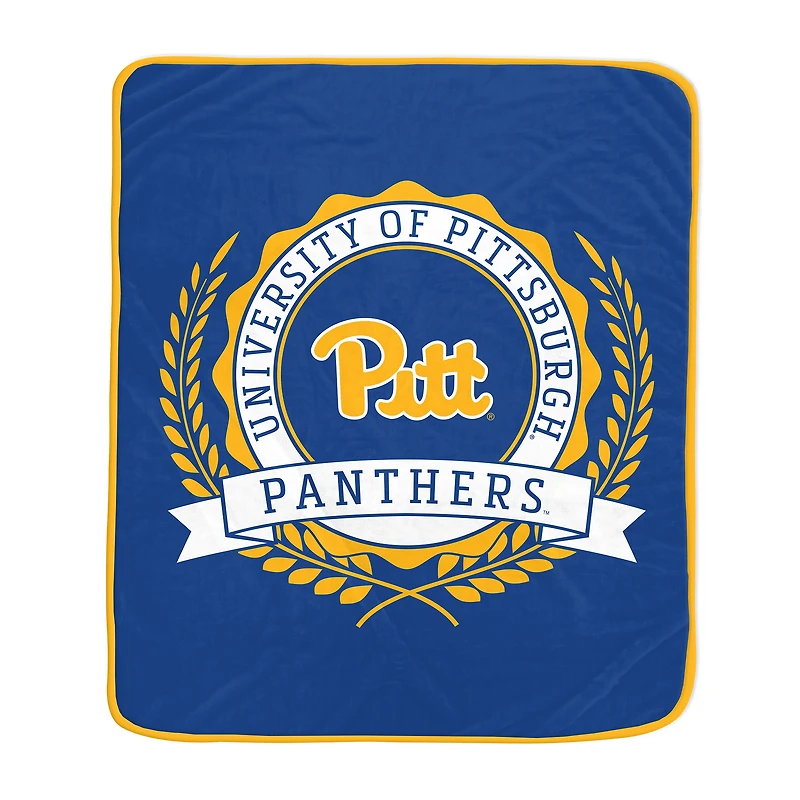 Pegasus Pitt Panthers 50" x 60" University Crest Ultra Soft Blanket