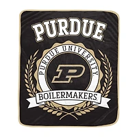 Pegasus Purdue Boilermakers 50" x 60" University Crest Ultra Soft Blanket