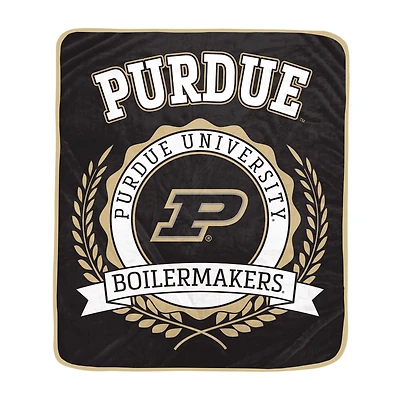 Pegasus Purdue Boilermakers 50" x 60" University Crest Ultra Soft Blanket