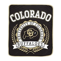 Pegasus Colorado Buffaloes 50" x 60" University Crest Ultra Soft Blanket
