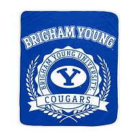 Pegasus BYU Cougars 50" x 60" University Crest Ultra Soft Blanket