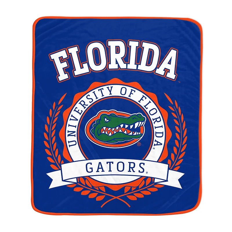 Pegasus Florida Gators 50" x 60" University Crest Ultra Soft Blanket
