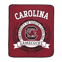 Pegasus South Carolina Gamecocks 50" x 60" University Crest Ultra Soft Blanket