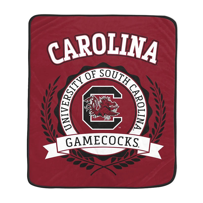 Pegasus South Carolina Gamecocks 50" x 60" University Crest Ultra Soft Blanket