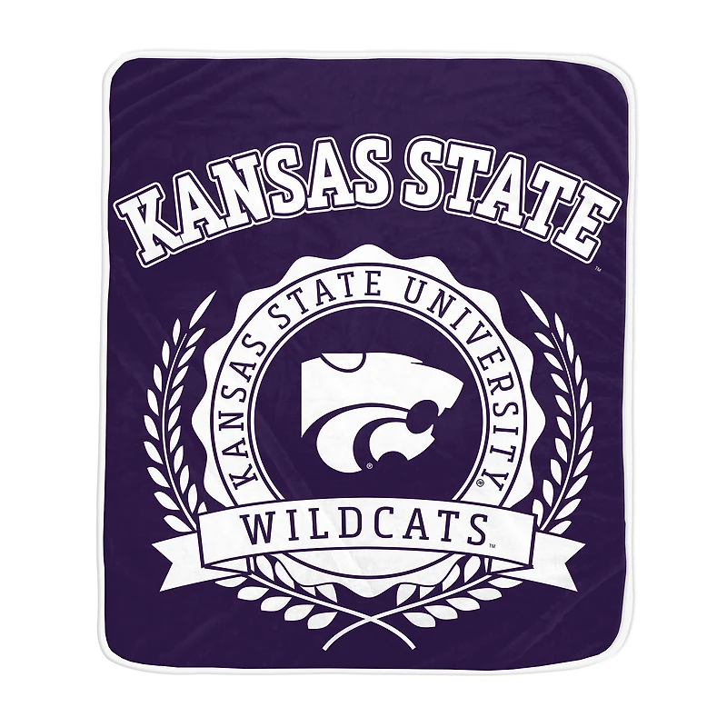 Pegasus Kansas State Wildcats 50" x 60" University Crest Ultra Soft Blanket