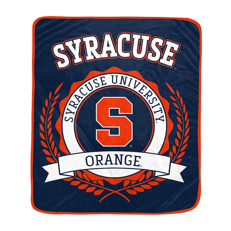 Pegasus Syracuse Orange 50" x 60" University Crest Ultra Soft Blanket