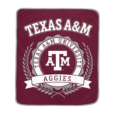 Pegasus Texas A&M Aggies 50" x 60" University Crest Ultra Soft Blanket