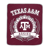 Pegasus Texas A&M Aggies 50" x 60" University Crest Ultra Soft Blanket
