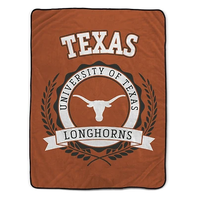 Pegasus Texas Longhorns 50" x 60" University Crest Ultra Soft Blanket