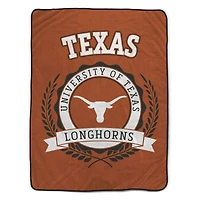 Pegasus Texas Longhorns 50" x 60" University Crest Ultra Soft Blanket