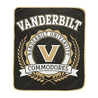 Pegasus Vanderbilt Commodores 50" x 60" University Crest Ultra Soft Blanket