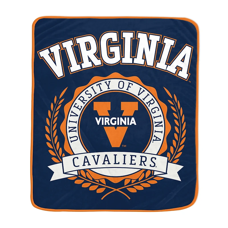 Pegasus Virginia Cavaliers 50" x 60" University Crest Ultra Soft Blanket