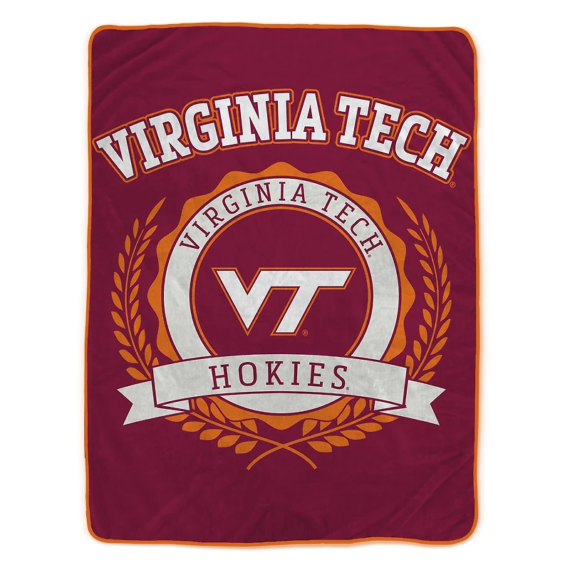 Pegasus Virginia Tech Hokies 50" x 60" University Crest Ultra Soft Blanket