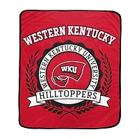 Pegasus Western Kentucky Hilltoppers 50" x 60" University Crest Ultra Soft Blanket