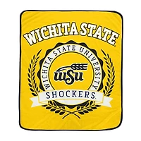 Pegasus Wichita State Shockers 50" x 60" University Crest Ultra Soft Blanket