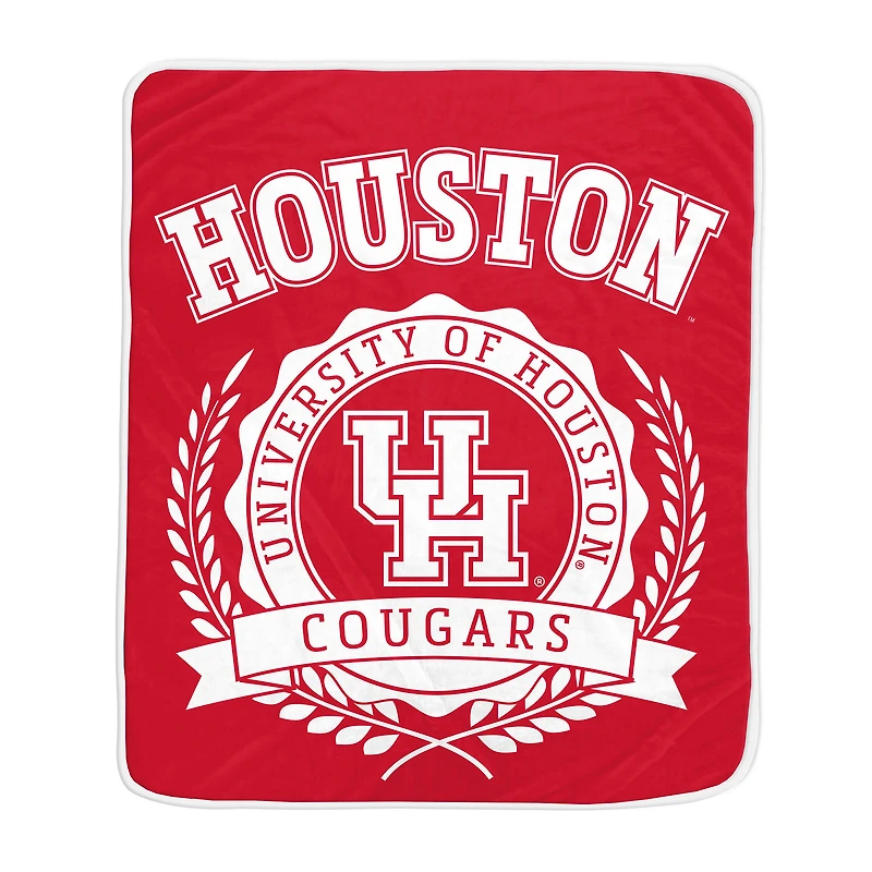 Pegasus Houston Cougars 50" x 60" University Crest Ultra Soft Blanket